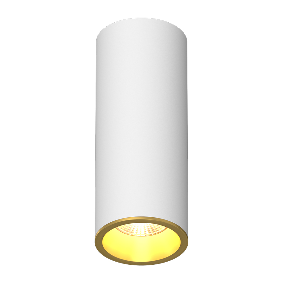 Накладной светодиодный светильник Ledron SLC73917W White-Gold TRIAC (10126)