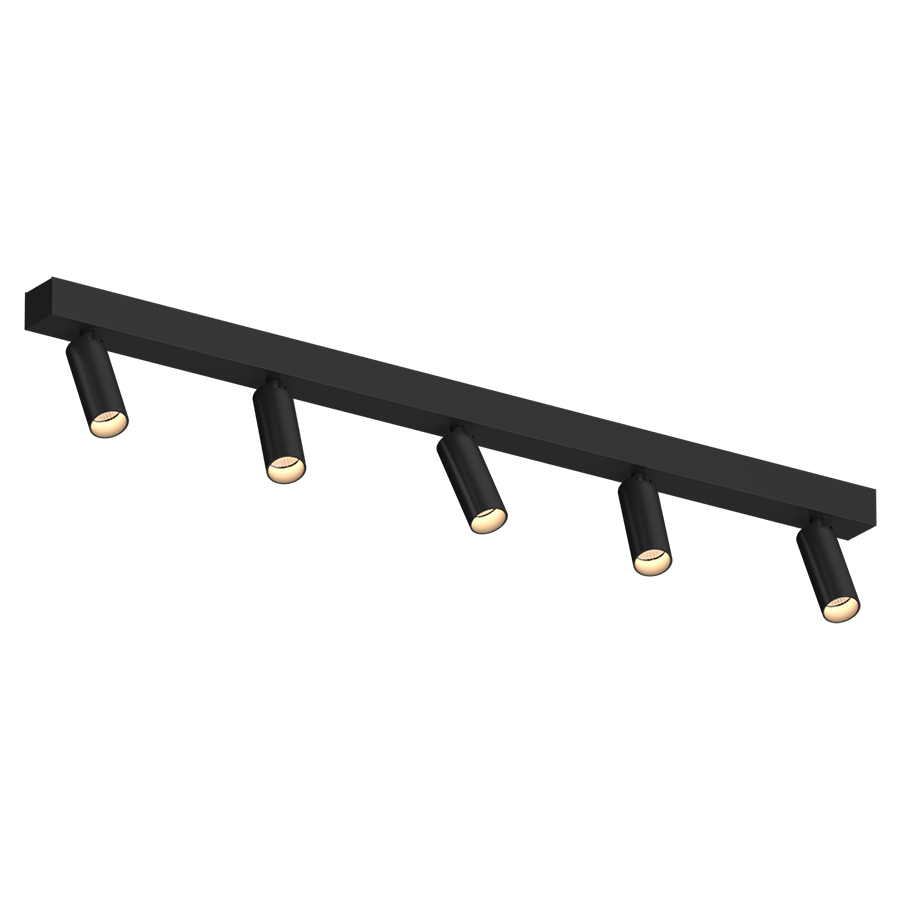 Накладной поворотный светодиодный светильник Ledron SAGITONY E5 S40 Black Dim 4000K (11151)