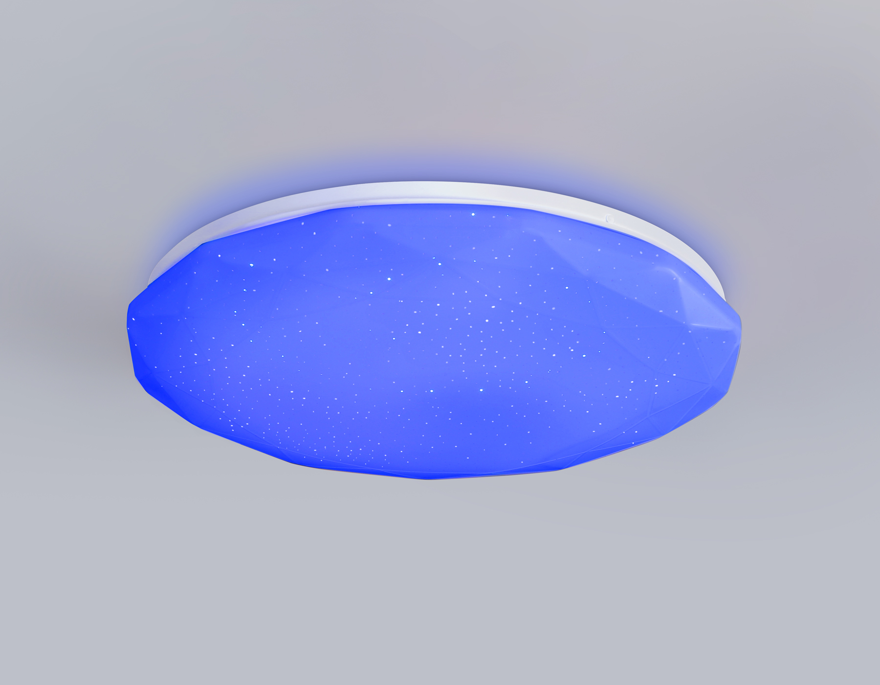 Светодиодный светильник RGB с пультом управления FZ417 WH белый IP20 46W 3000K-6500K+RGB D380*60 (ПДУ ИК)