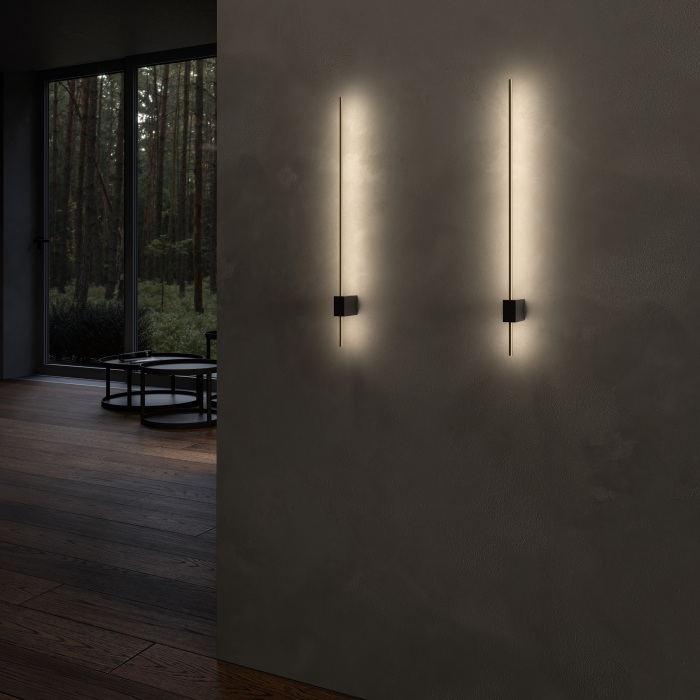 Настенный светильник бра Pars 3000К 6Вт IP 20 LED Maytoni Technical C070WL-L6GB3K (c070wl_l6gb3k)