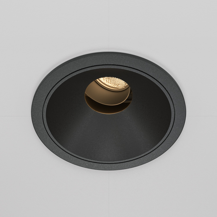 Встраиваемый светильник Wise 3000K 10W Maytoni Wise DL057-10W3K-B (dl057-10w3k-b)