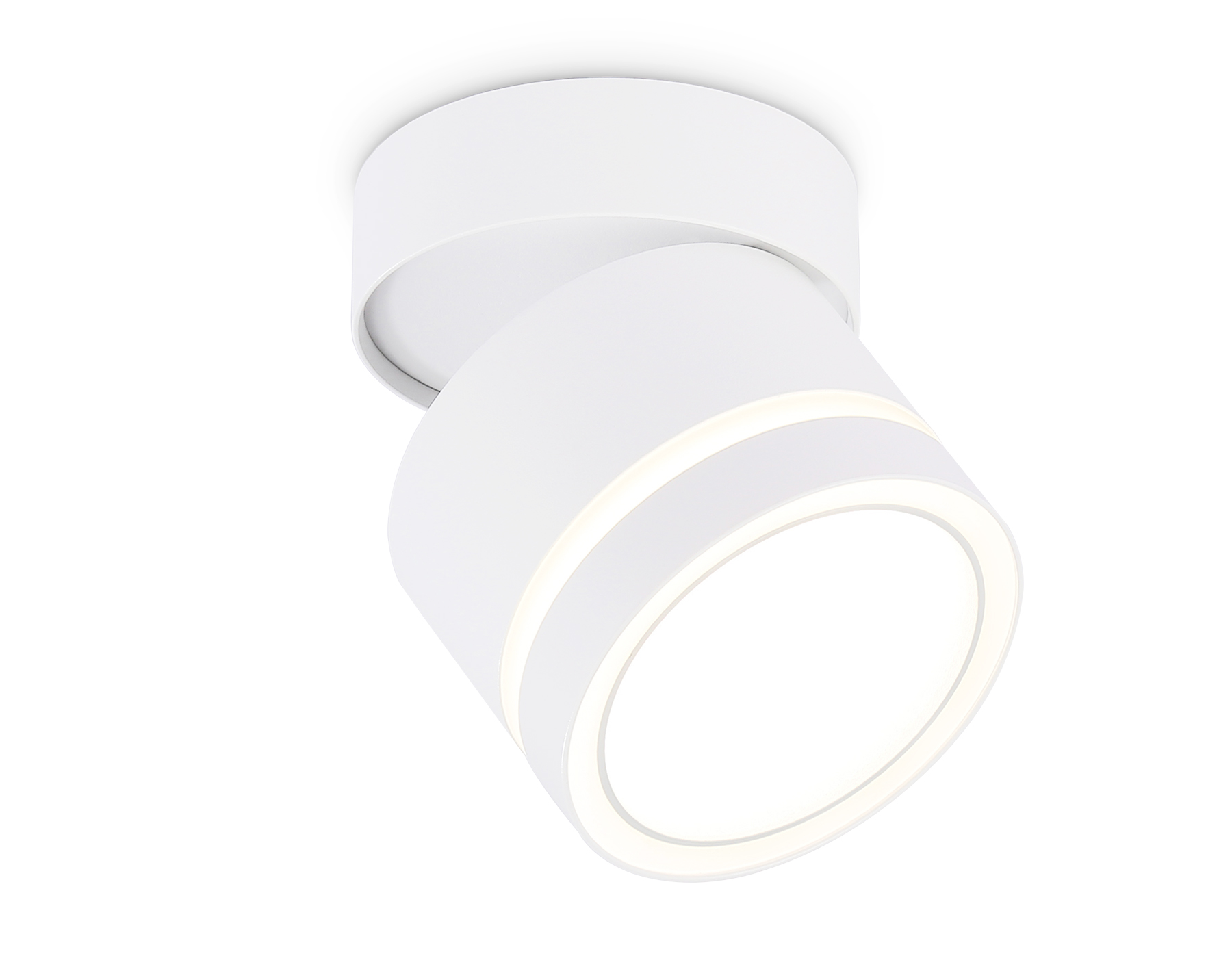 Накладной поворотный точечный светильник GX53 TA1444 WH/FR белый/белый матовый GX53 max 12W D85*90