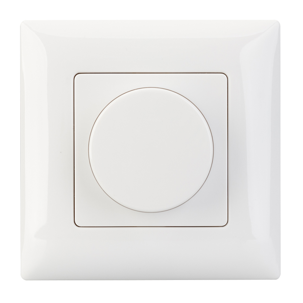 Панель SMART-P14-DIM-IN White (230V, 3A, 0-10V, Rotary, 2.4G) (Arlight, IP20 Пластик, 5 лет) 025037
