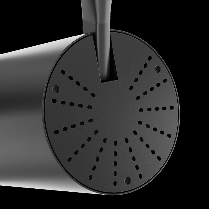 Трековый светильник Vuoro Trinity 3000K 26Вт 24 LED трехфазный Maytoni Technical TR029-3-26W3K-S-B (tr029-3-26w3k-s-b)