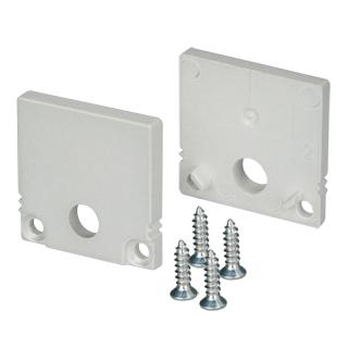 Заглушка SL-SLIM20-H20 с отверстием (Arlight, Пластик) 024494