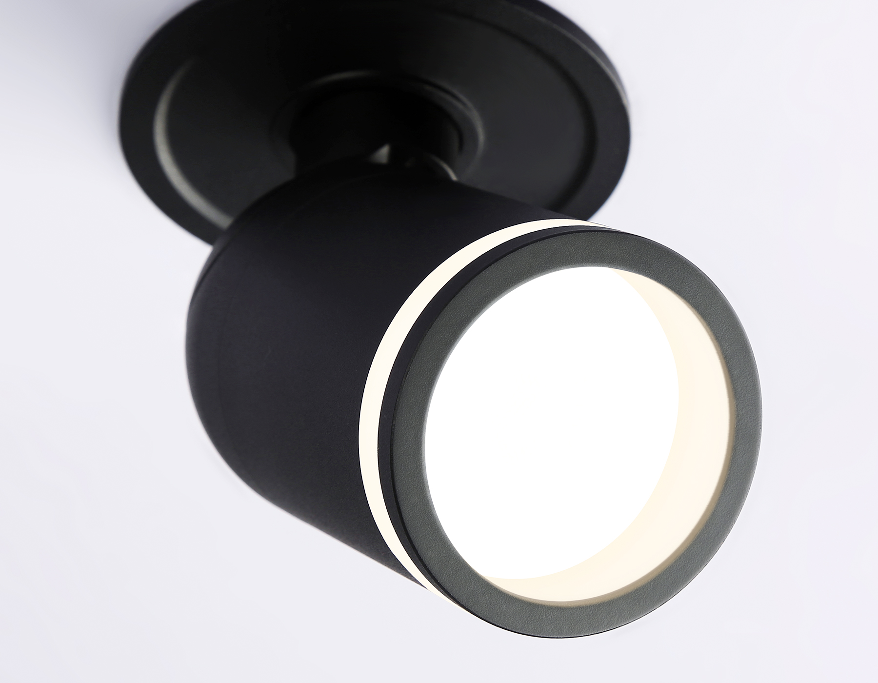 Встраиваемый точечный светильник MR16 с поворотным механизмом TA1273 SBK/FR черный песок/белый матовый MR16 GU5.3 D55*136