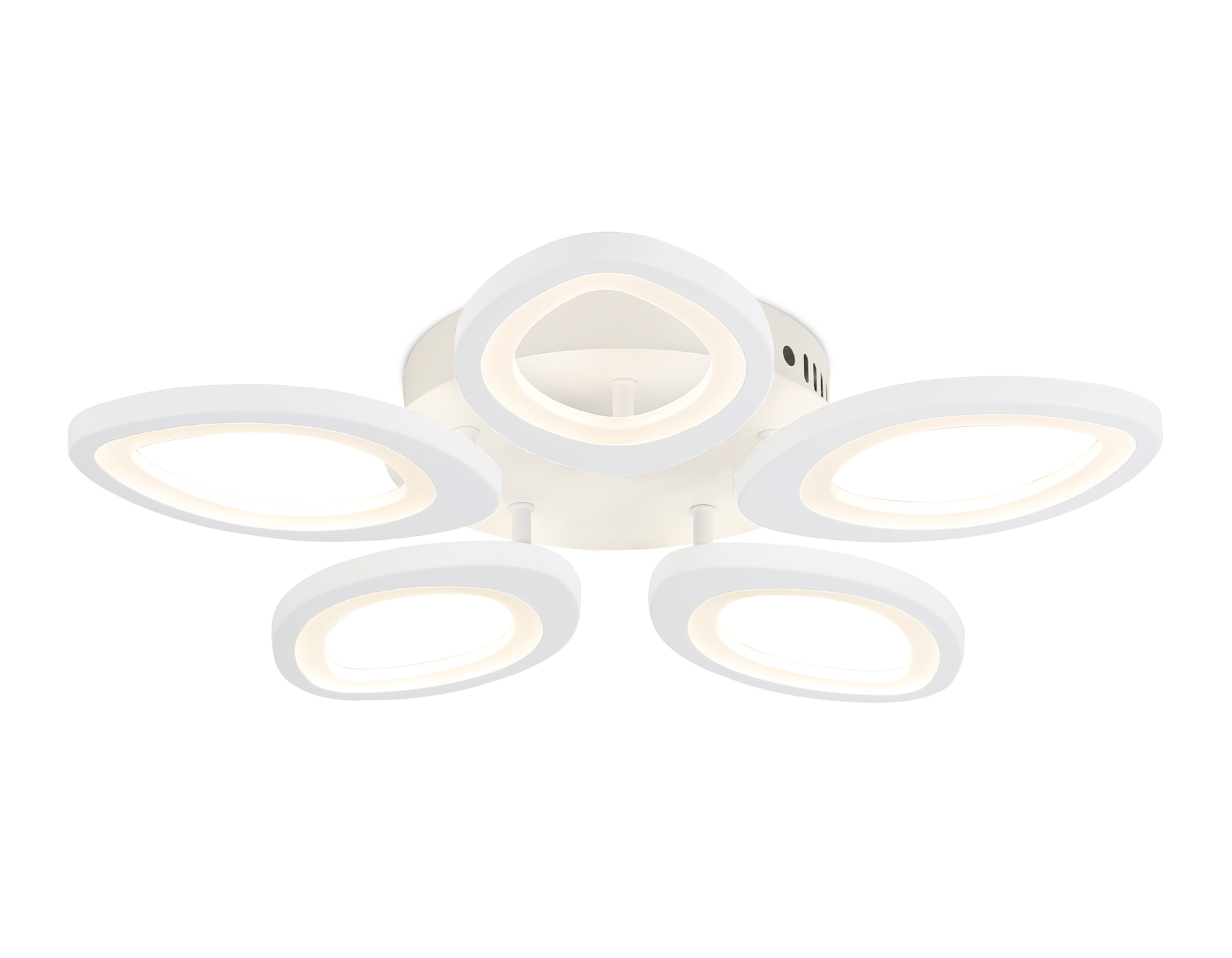 Потолочный светодиодный светильник с пультом FA4492/5 WH белый 4200K/3000K/6400K 63W D520*85 (ПДУ ИК)