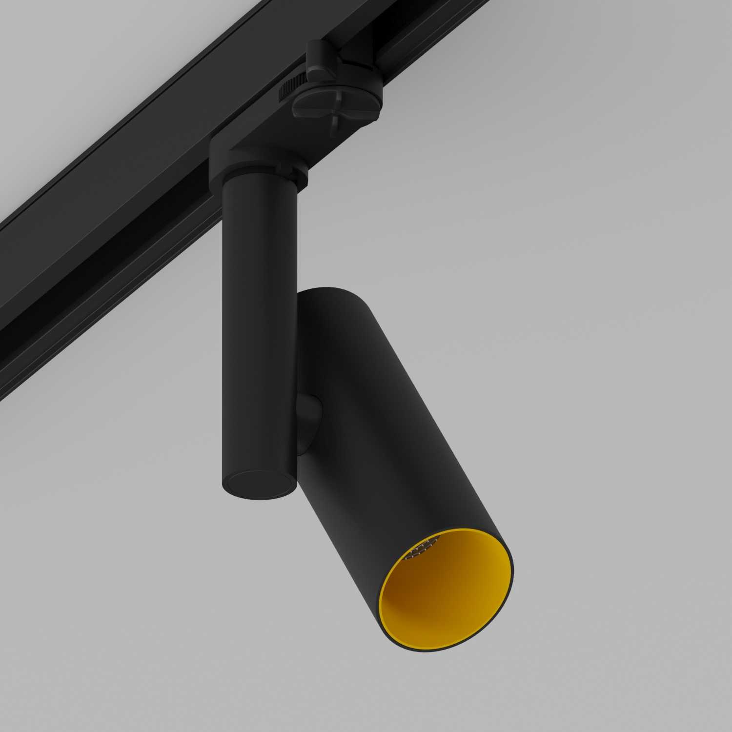 Светодиодный светильник для трехфазного трека Ledron TSU0606 TRIAC Black-Gold (4287)