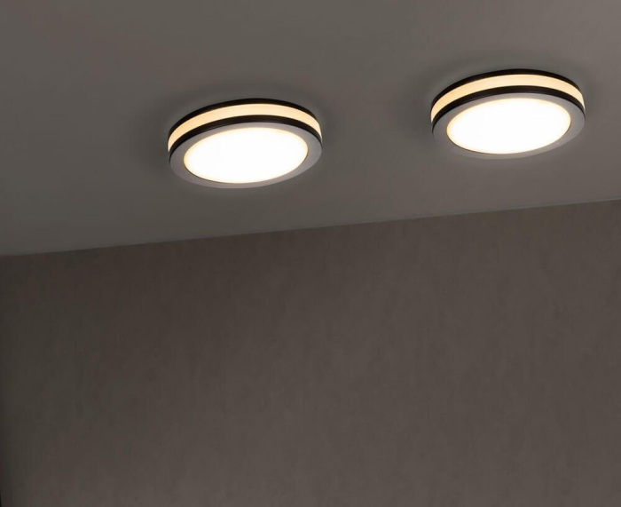 Встраиваемый светильник Phanton 3000K 1x12Вт 120 LED Maytoni Technical DL303-L12B (dl303-l12b)