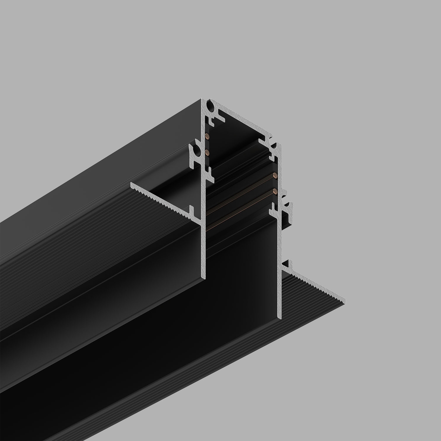 Встраиваемый магнитный трек Ledron АВД-5355 Black (3837)