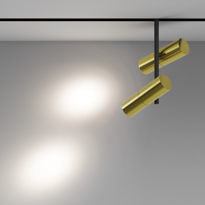 Трековый светильник магнитный 48V Maytoni Elti Duo TR005-2-2X12W4K-BBS (tr005-2-2x12w4k-bbs)