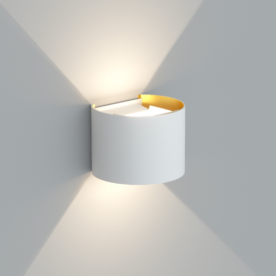 Настенный светодиодный светильник Ledron BCS-WL2017 White-Gold (2994)