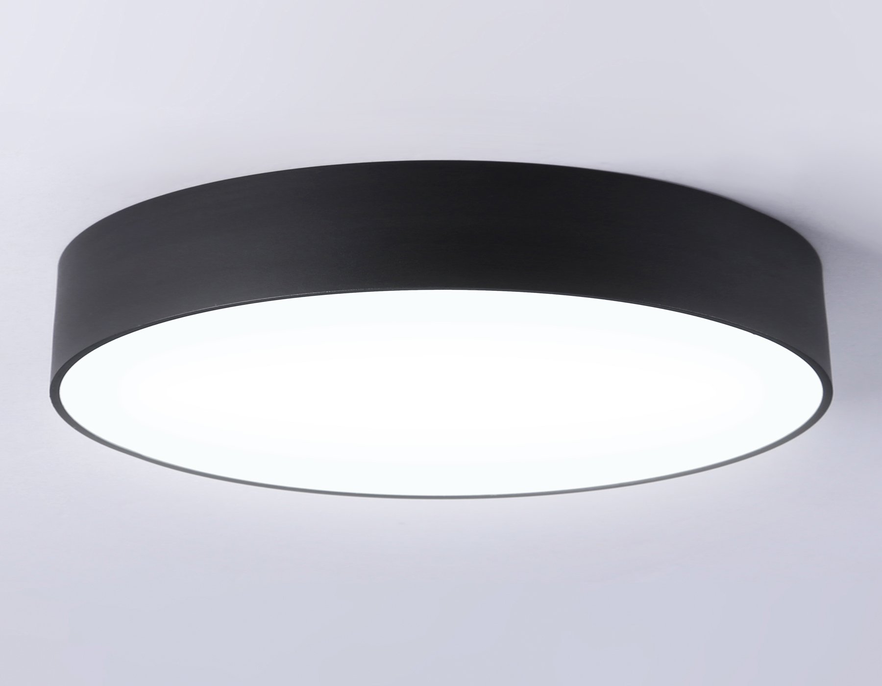 Потолочный светодиодный светильник FV5534 BK черный LED 60W 4200K D500*58 (Без ПДУ)