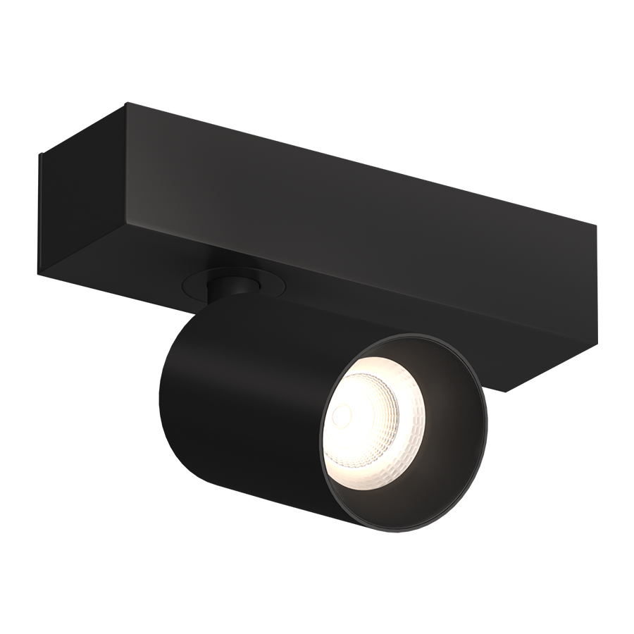 Накладной поворотный светодиодный светильник Ledron SAGITONY E S60 Black 4000K (11109)