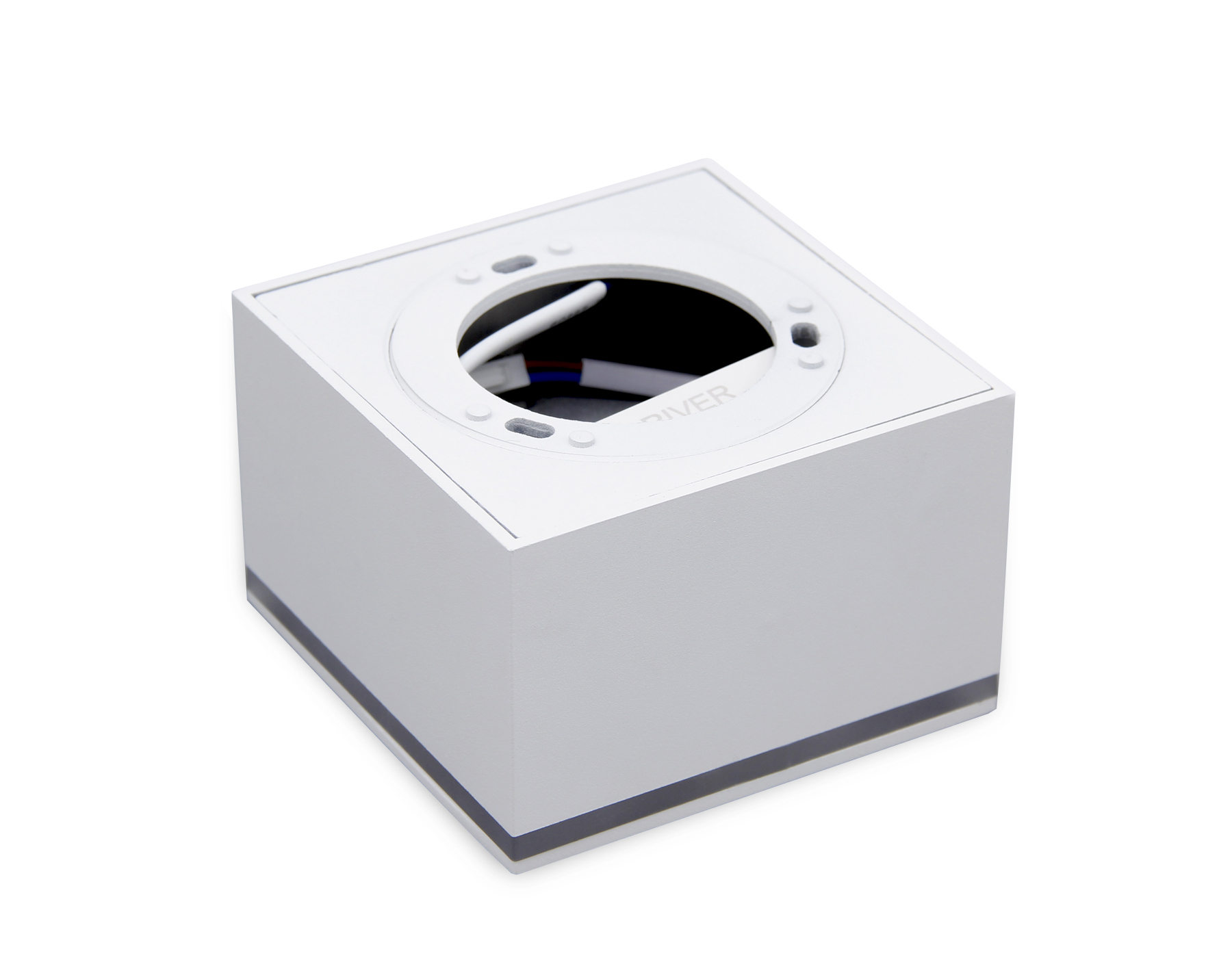 Накладной светодиодный точечный светильник TN266 WH белый LED 4200K 12W 96*96*70