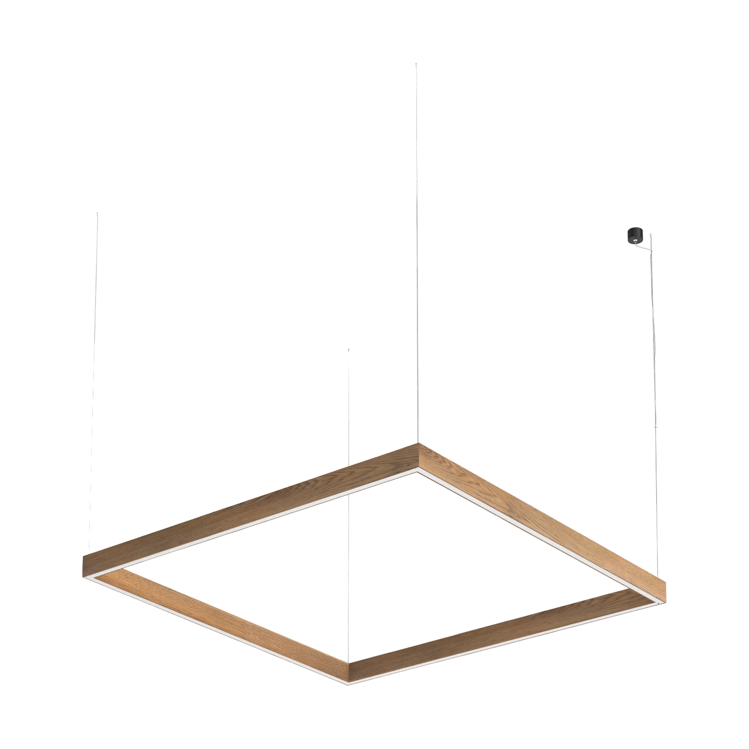 Подвесной светодиодный светильник Ledron KVADRO HL 1690 Black 3000K (4672)