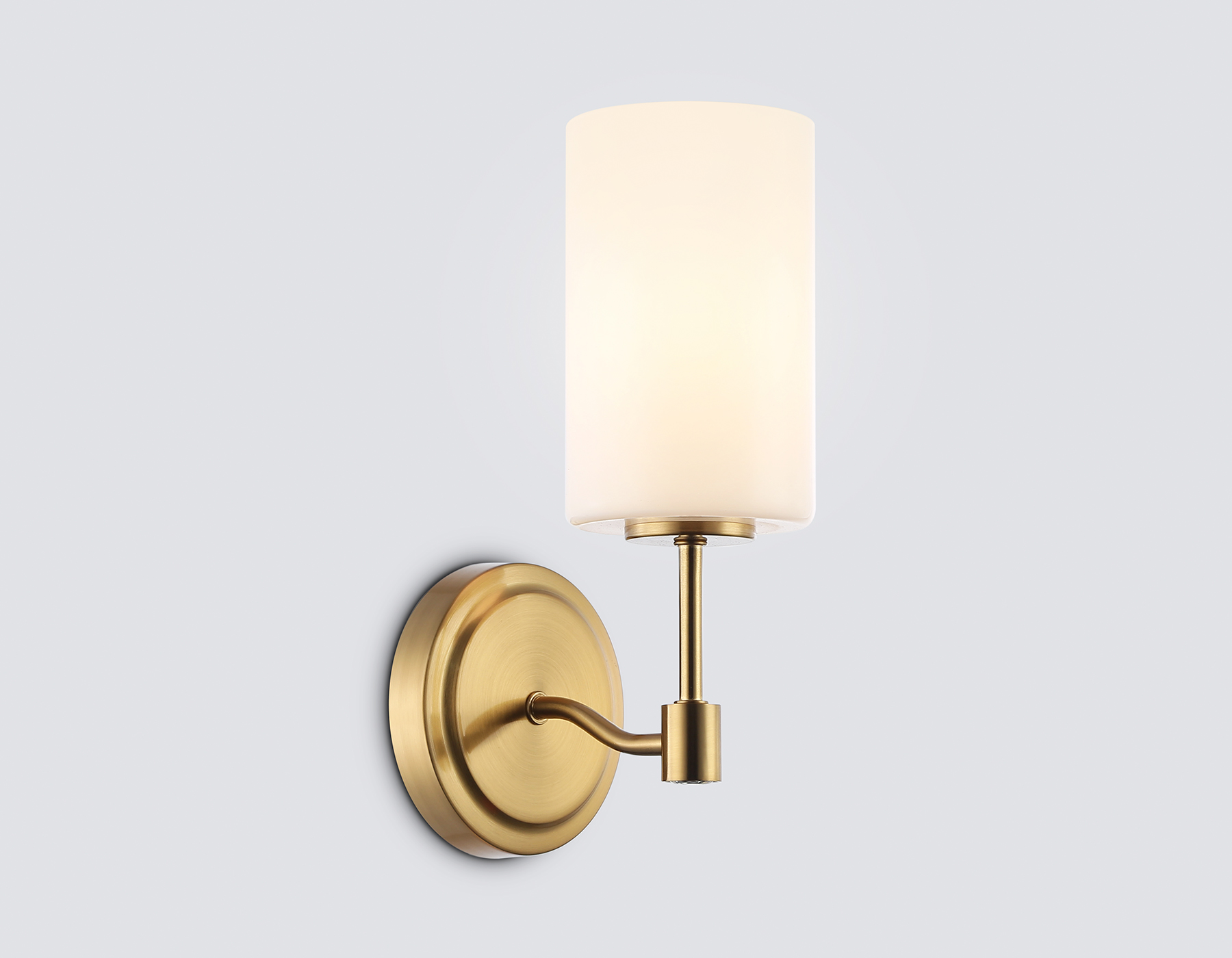 Настенный светильник LH56056 BS/FR латунь/белый матовый E14 max 40W 160*120*280