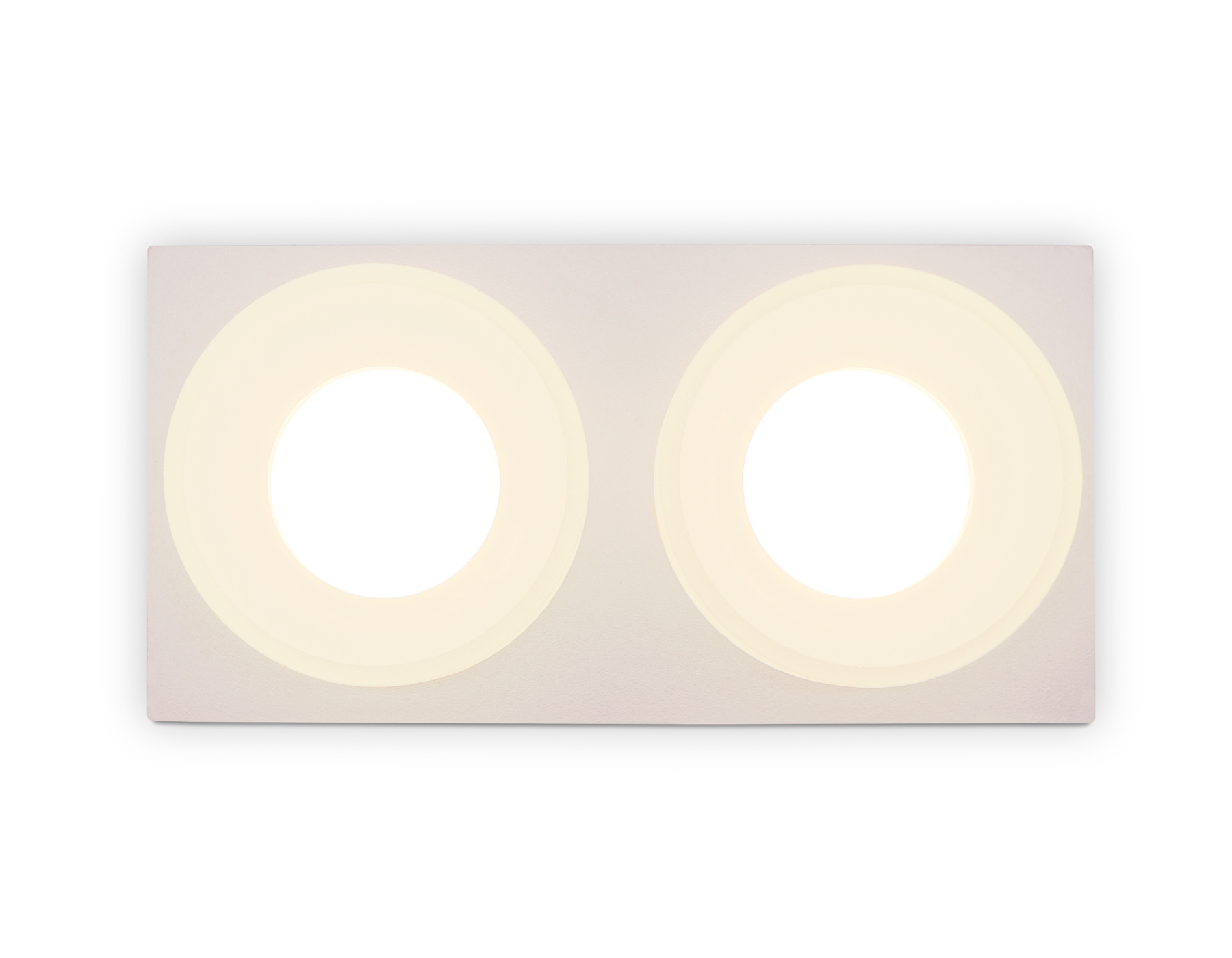 Встраиваемый точечный светильник с акрилом TN1317/2 SWH/FR белый песок/белый матовый GU5.3 182*92*45