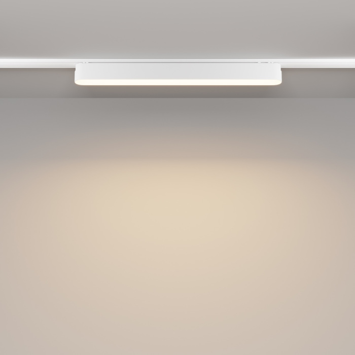 Трековый светильник Basis Radity 3000K 18Вт 120 LED магнитный Maytoni Technical TR080-1-18W3K-W (tr080-1-18w3k-w)