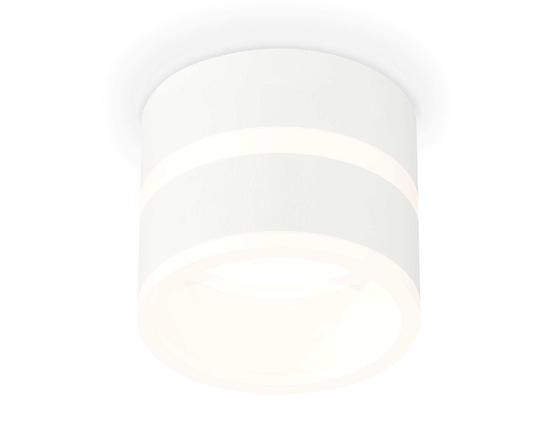 Комплект накладного светильника с акрилом XS8101019 SWH/FR белый песок/белый матовый GX53 (C8101, N8444)