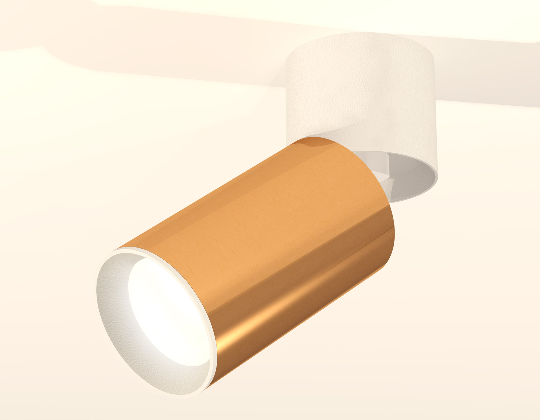 Комплект накладного поворотного светильника XM6327030 PYG/WH/SWH золото желтое полированное/белый/белый песок (A2220, C6327, N6101)