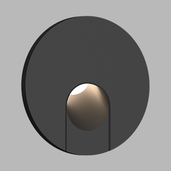 Встраиваемый светодиодный светильник для стен и ступеней Ledron KIT AGILE R Black (3753)