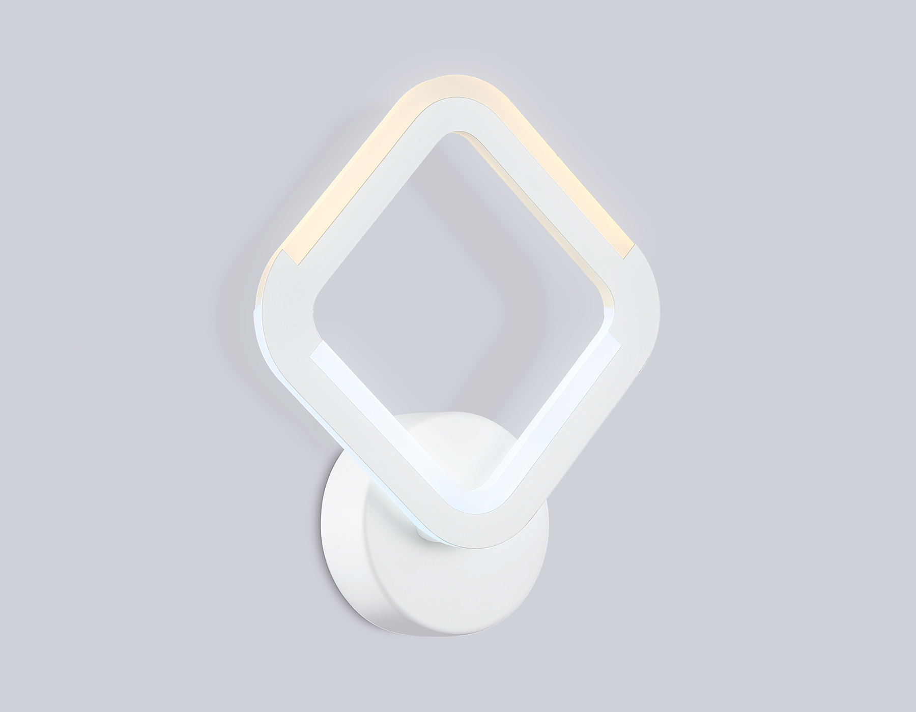 Светильник светодиодный настенный FA8951 WH белый 10W 3000-6000K 245*205*50