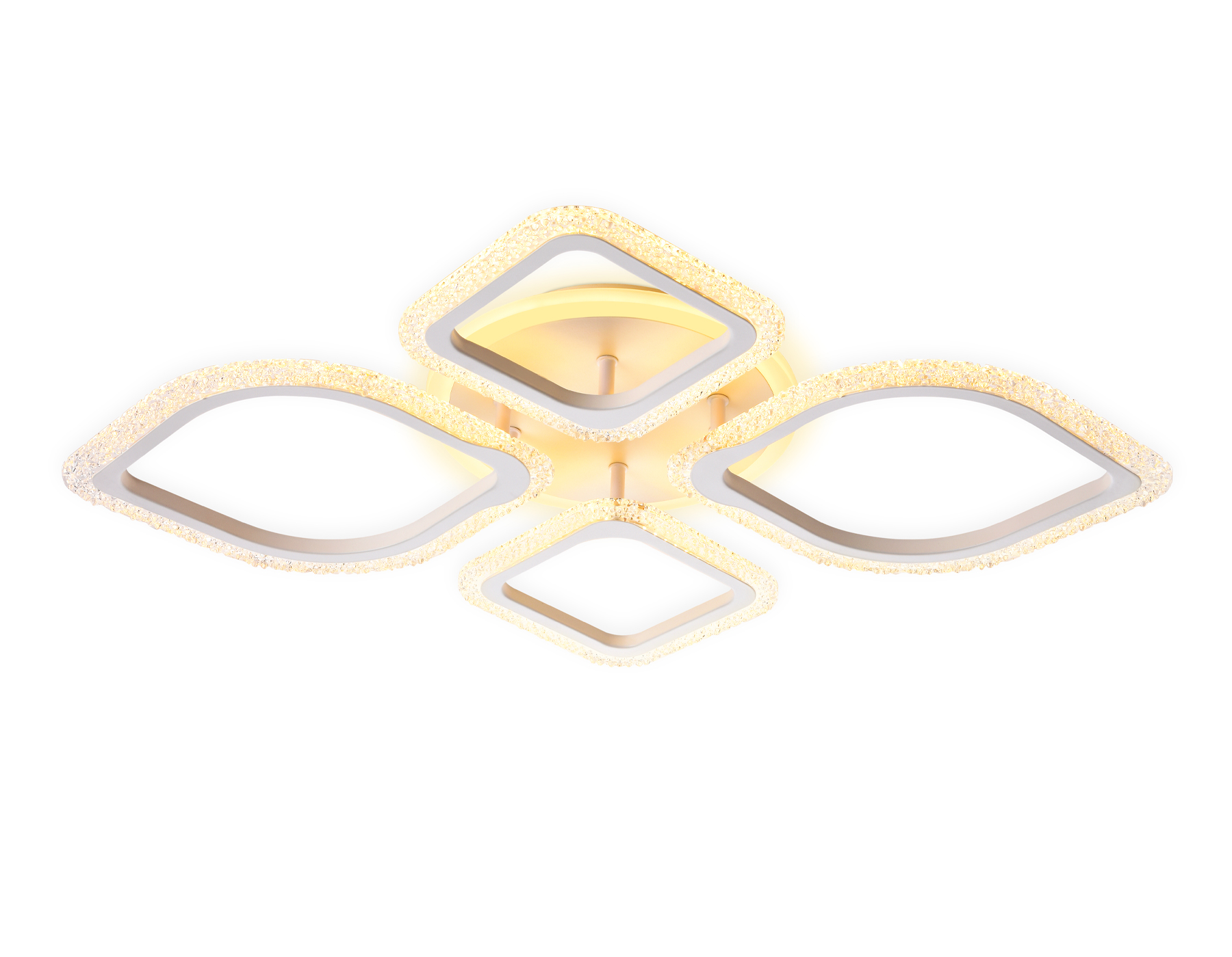 Потолочный светодиодный светильник с пультом FA5147 WH белый 77W 680*630*90 (ПДУ РАДИО 2.4)