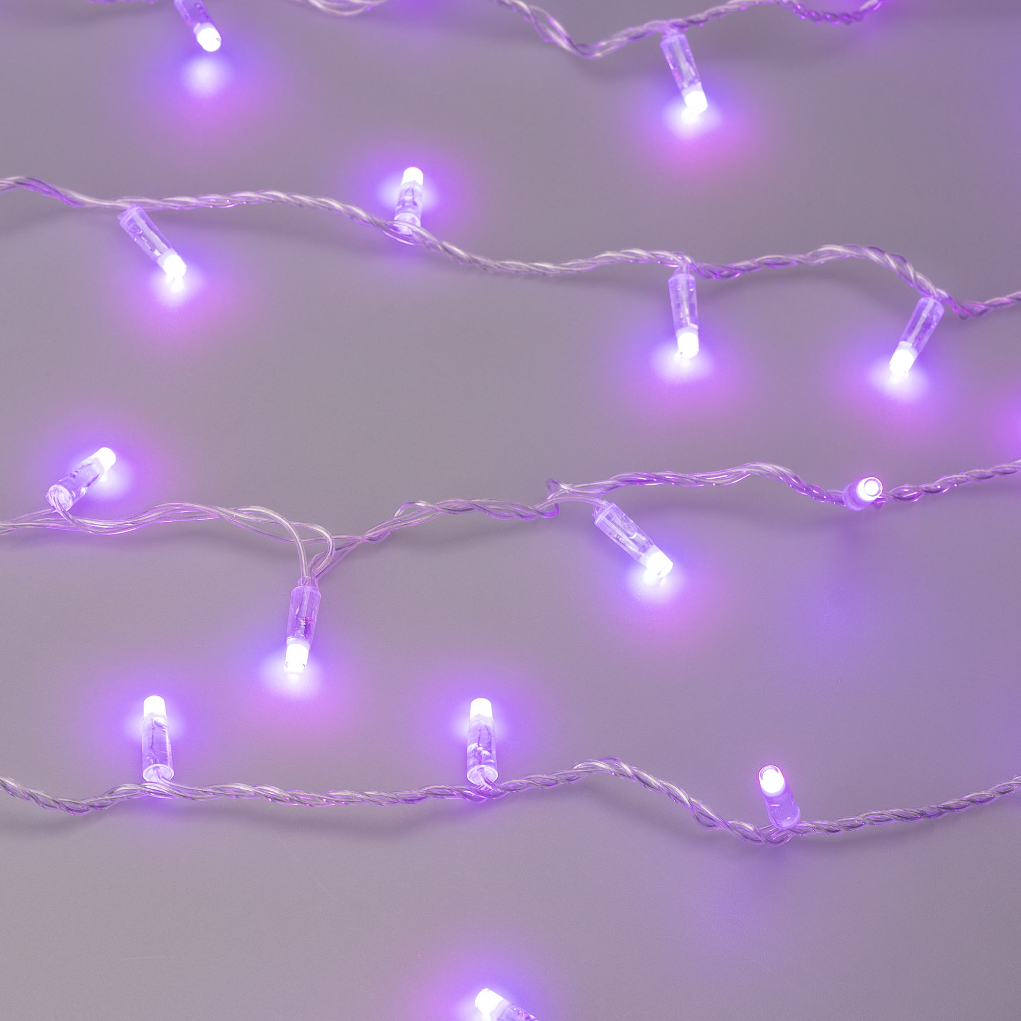 Светодиодная гирлянда ARD-STRING-CLASSIC-20000-CLEAR-200LED-SYNC RGB (230V, 13W) (Ardecoled, IP65) 028207