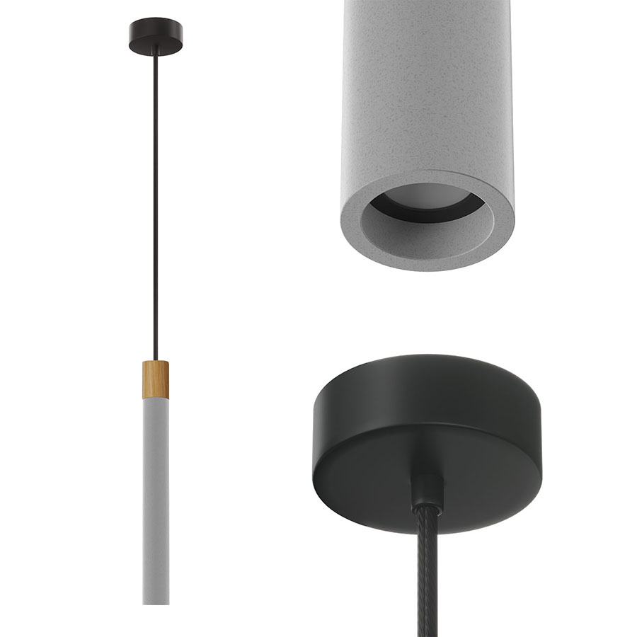 Подвесной светодиодный светильник Ledron ANY C Wood 55 (10200)