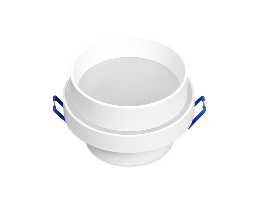 Встраиваемый точечный светильник MR16 TN198 WH/S белый/песок GU5.3 D90*60