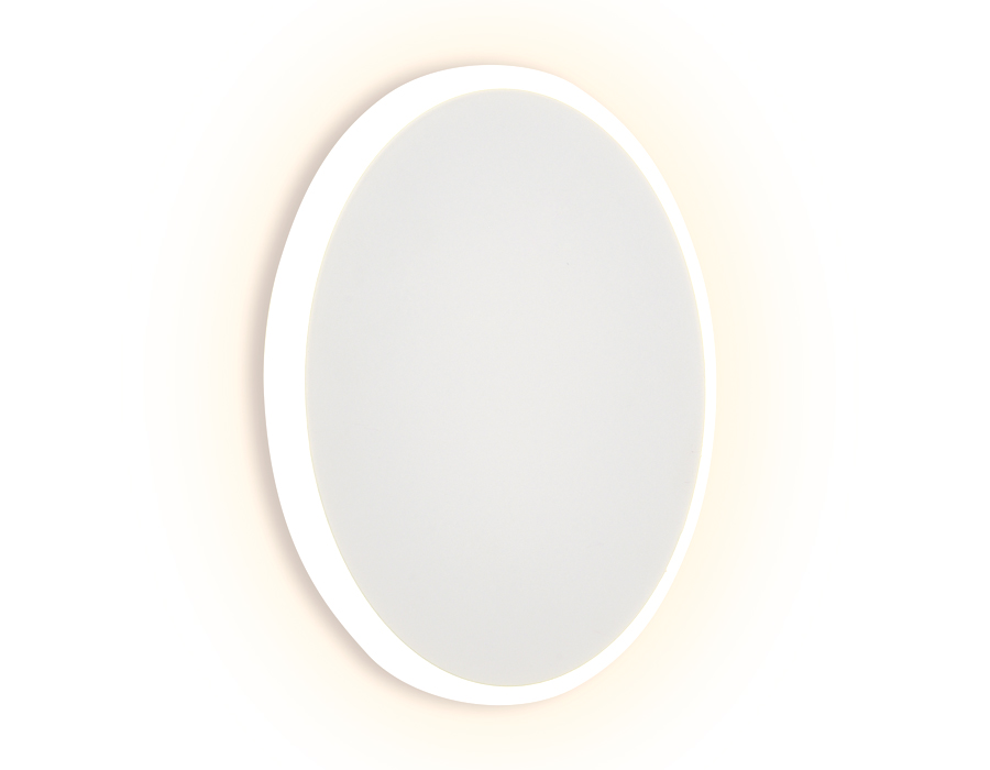 Настенный светодиодный светильник с акрилом FW104 WH/S белый/песок LED 3000K 12W D180*40