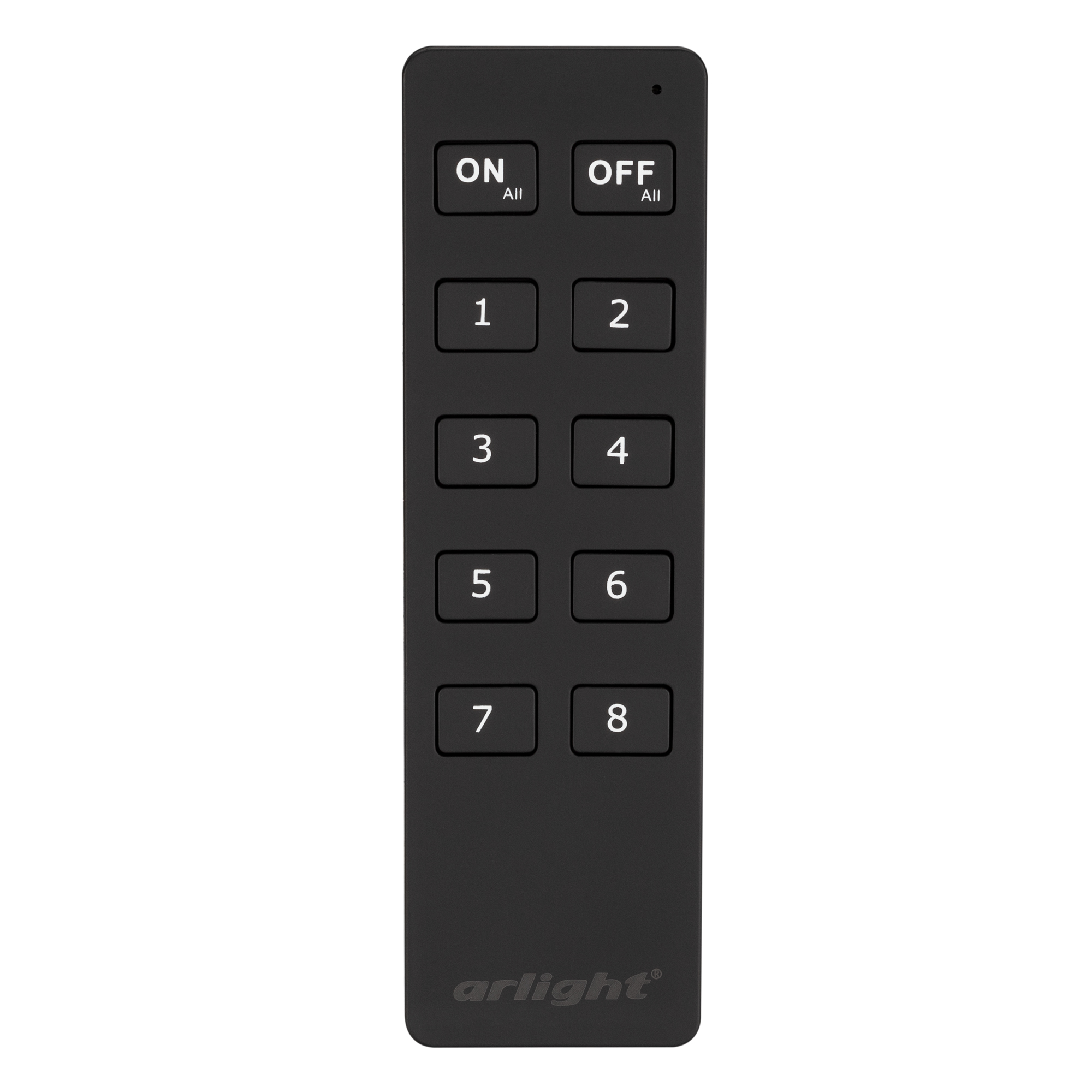 Пульт SMART-R8-DIM (8 зон, 2.4G) (Arlight, IP20 Пластик, 5 лет) 023029