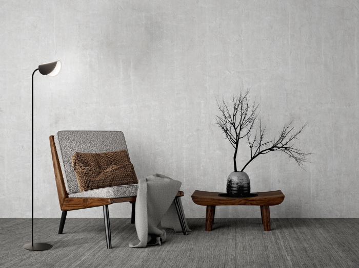 Торшер с выключателем Mollis MOD126FL-01B (mod126fl_01b)