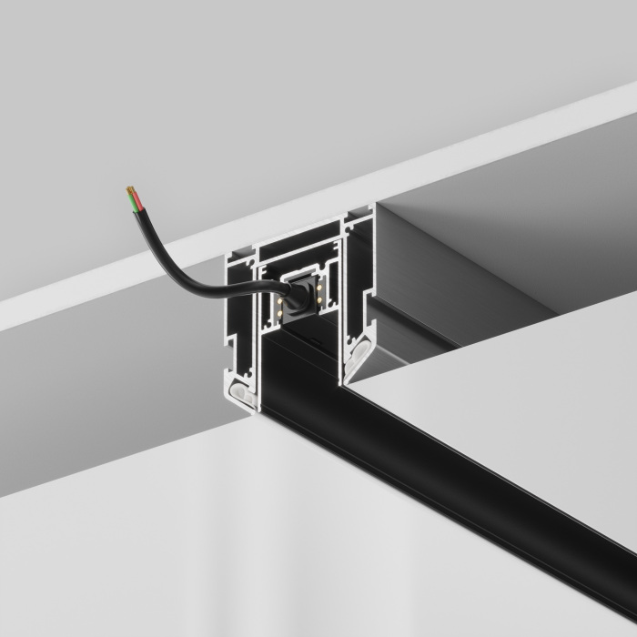 Профиль для монтажа Gravity в натяжной ПВХ потолок 2м магнитный Maytoni Technical TRA010MP-212S