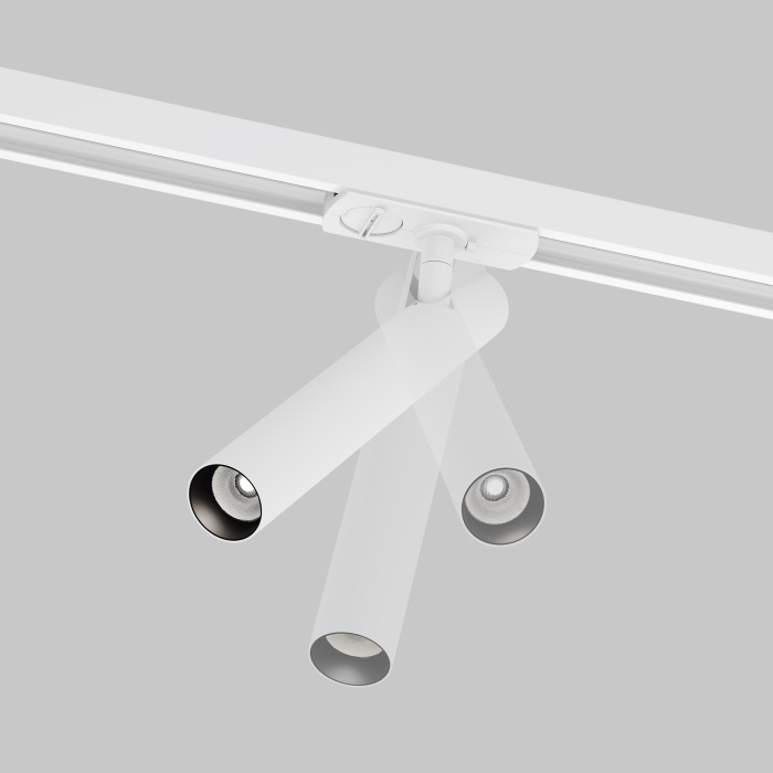 Трековый светильник однофазный Maytoni Focus T TR141-1-6W4K-M-W (tr141-1-6w4k-m-w)