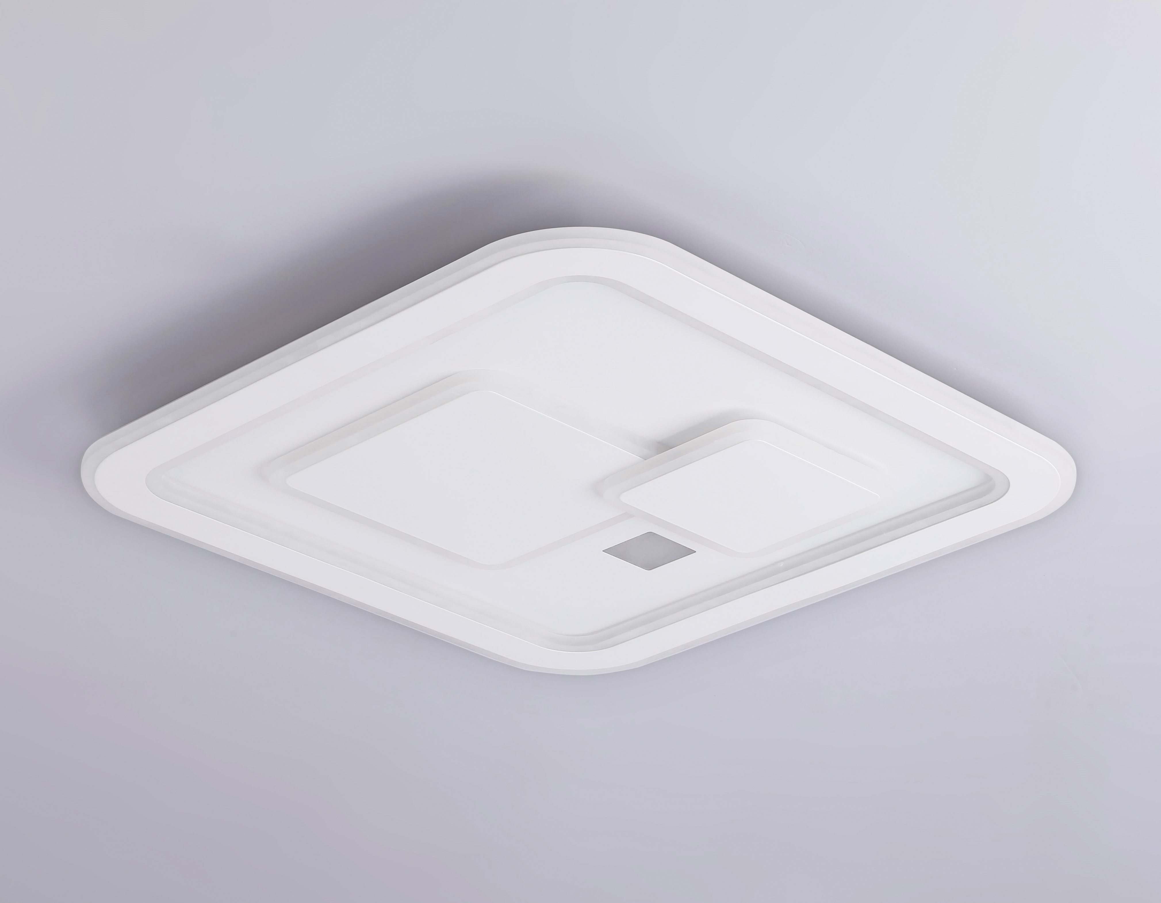 Настенно-потолочный светодиодный светильник с пультом FA7712 WH белый 3000K-6400K 99W 480*480*60 (ПДУ РАДИО 2.4G)