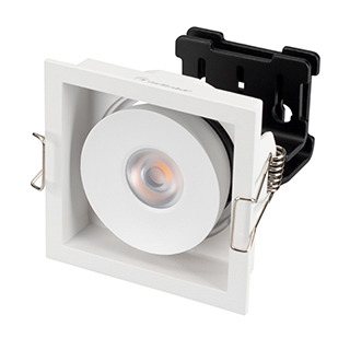 Светильник CL-SIMPLE-S80x80-9W Warm3000 (WH, 45 deg) (Arlight, IP20 Металл, 3 года) 026874