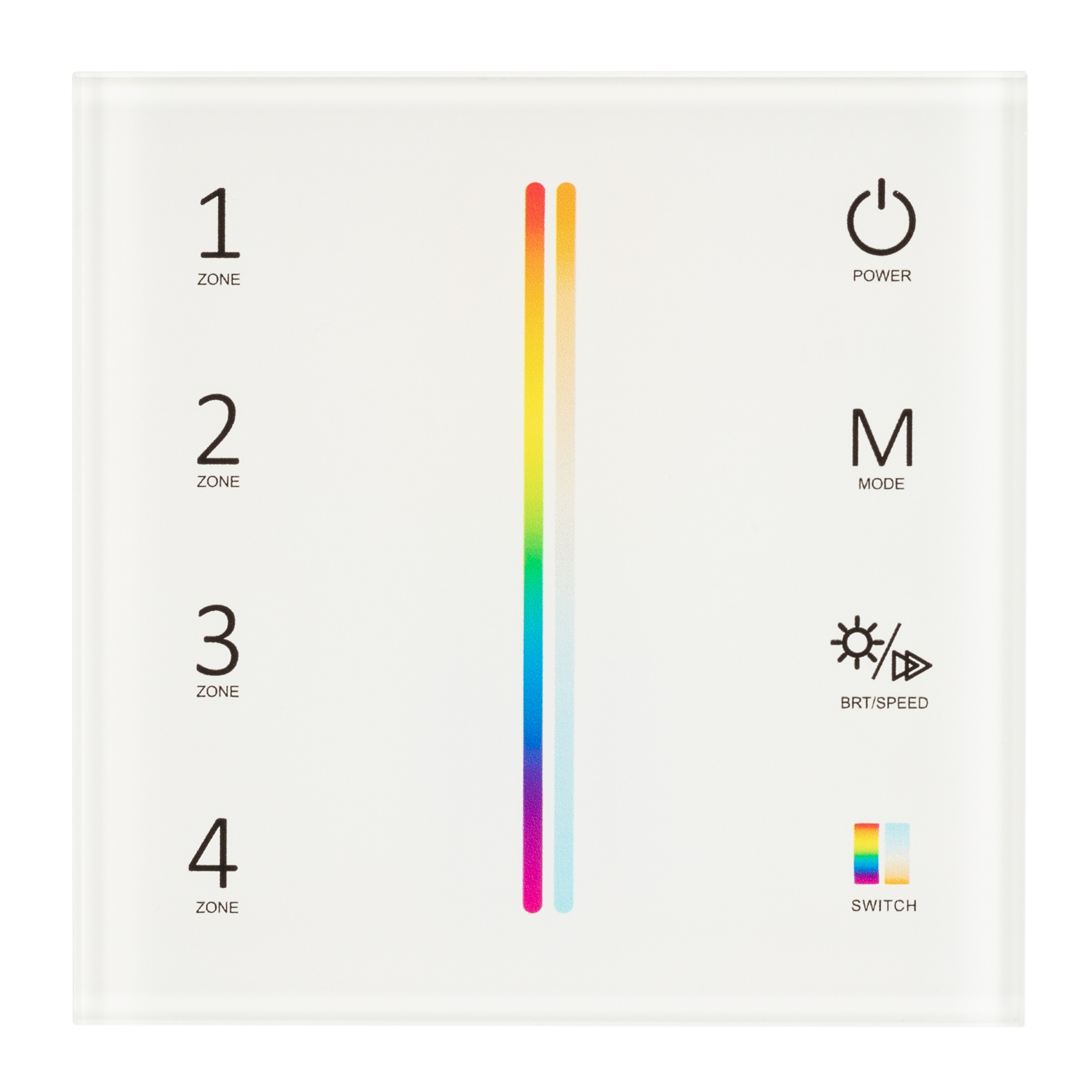 Панель Sens SMART-P55-MULTI White (3V, 4 зоны, 2.4G) (Arlight, IP20 Пластик, 5 лет) 028309