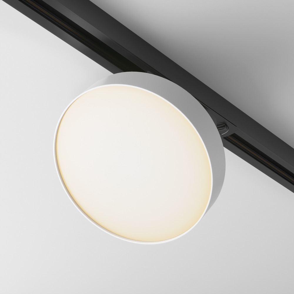 Трековый светильник Zon Unity 3000K 12Вт 110 LED однофазный Maytoni Technical TR043-1-12W3K-W (tr043-1-12w3k-w)