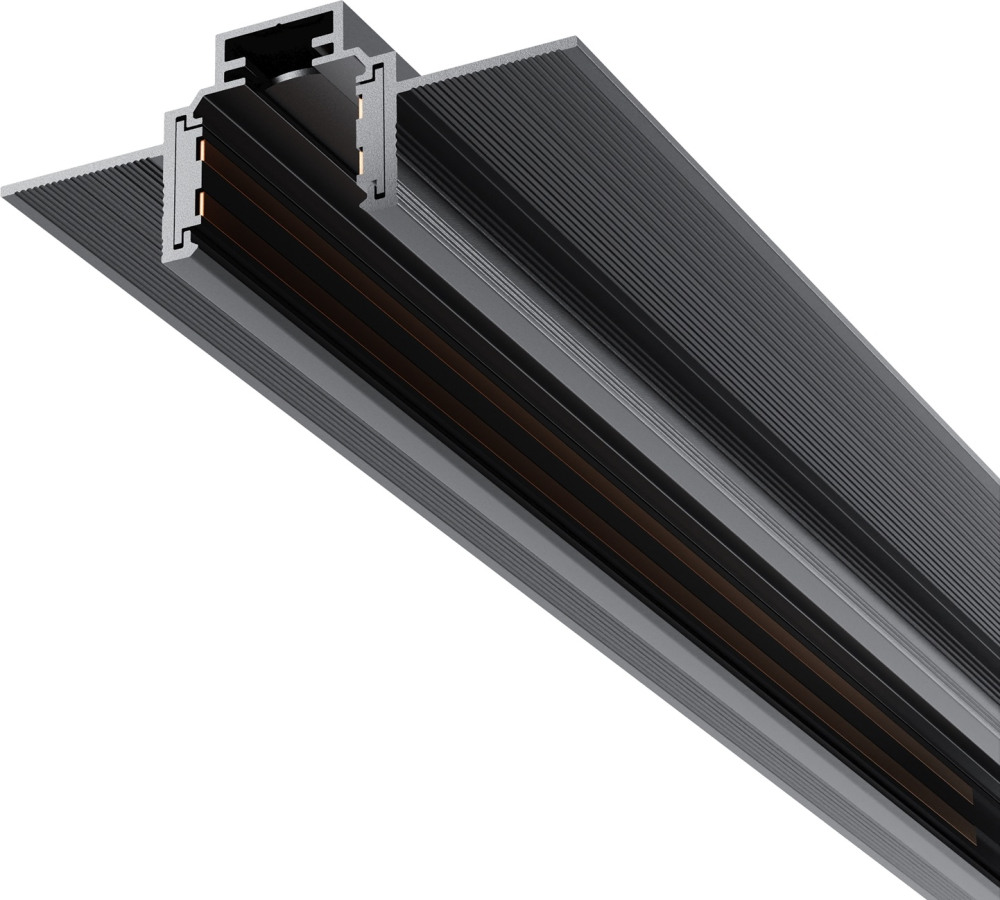 Шинопровод встраиваемый магнитный черный 2м Maytoni Busbar trunkings Exility TRXM034-422B (trxm034-422b)