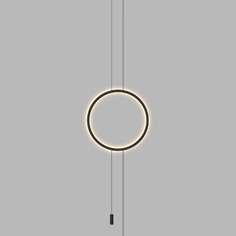 Подвесной светодиодный светильник ECLIPSE S Black (10086)