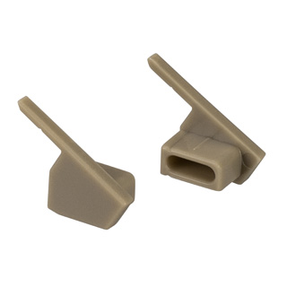 Комплект заглушек SL-MINI-SHELF-H9 OLIVE GREY (Arlight, Пластик) 038811