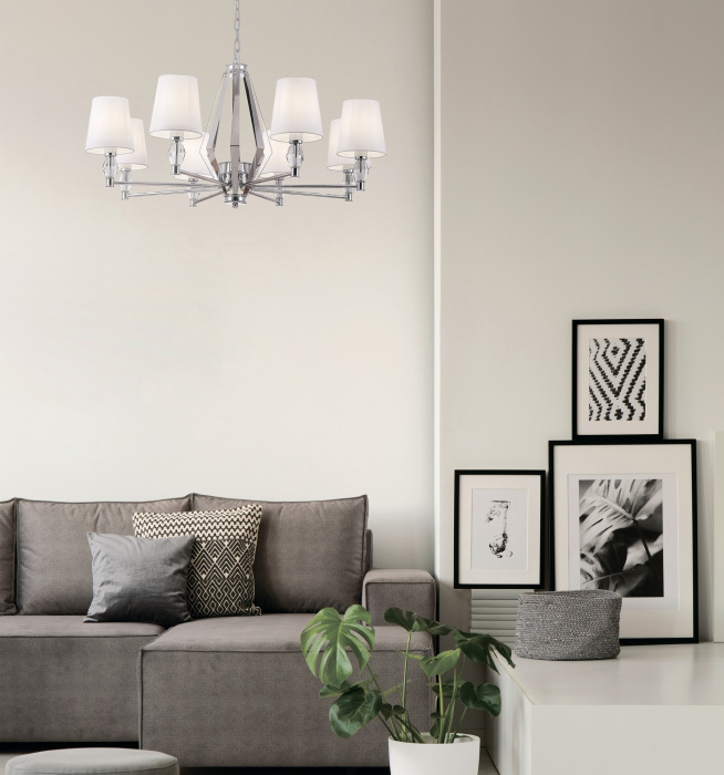 Подвесная люстра Stein MOD038PL-08CH (mod038pl-08ch)