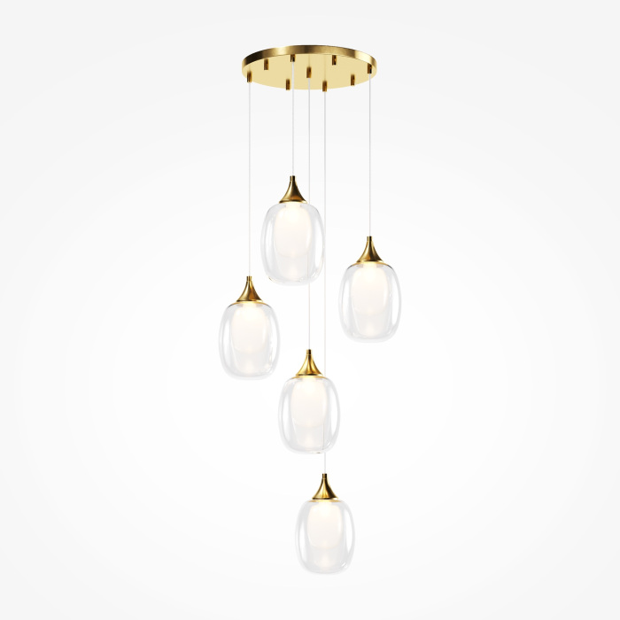 Подвесной светильник Maytoni MOD016PL-05BS Maytoni Aura MOD016PL-05BS (mod016pl-05bs)