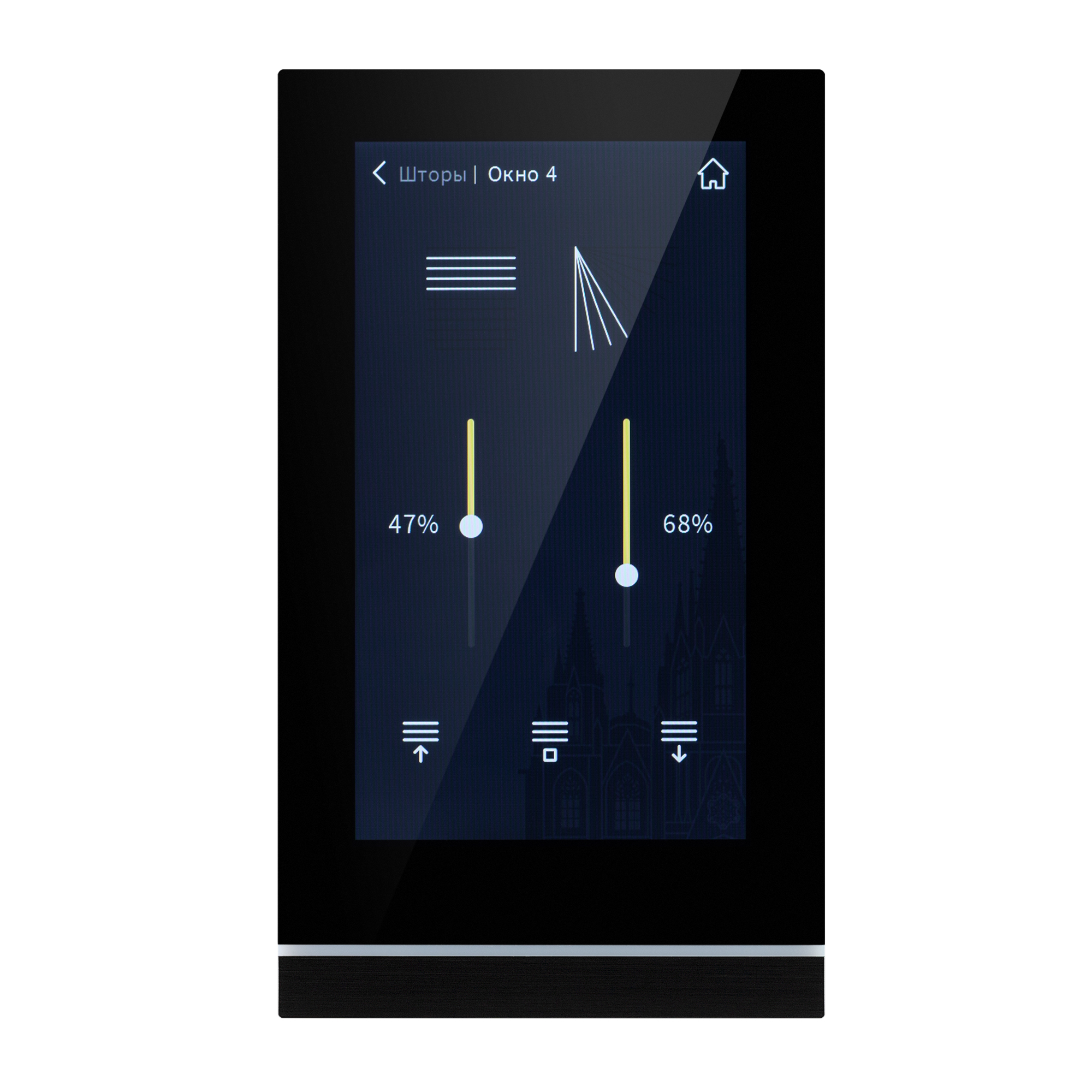 INTELLIGENT ARLIGHT Панель сенсорная KNX-113-51-MULTI-V5-IN (20-30V) (IARL, IP20 Пластик, 2 года) 031738