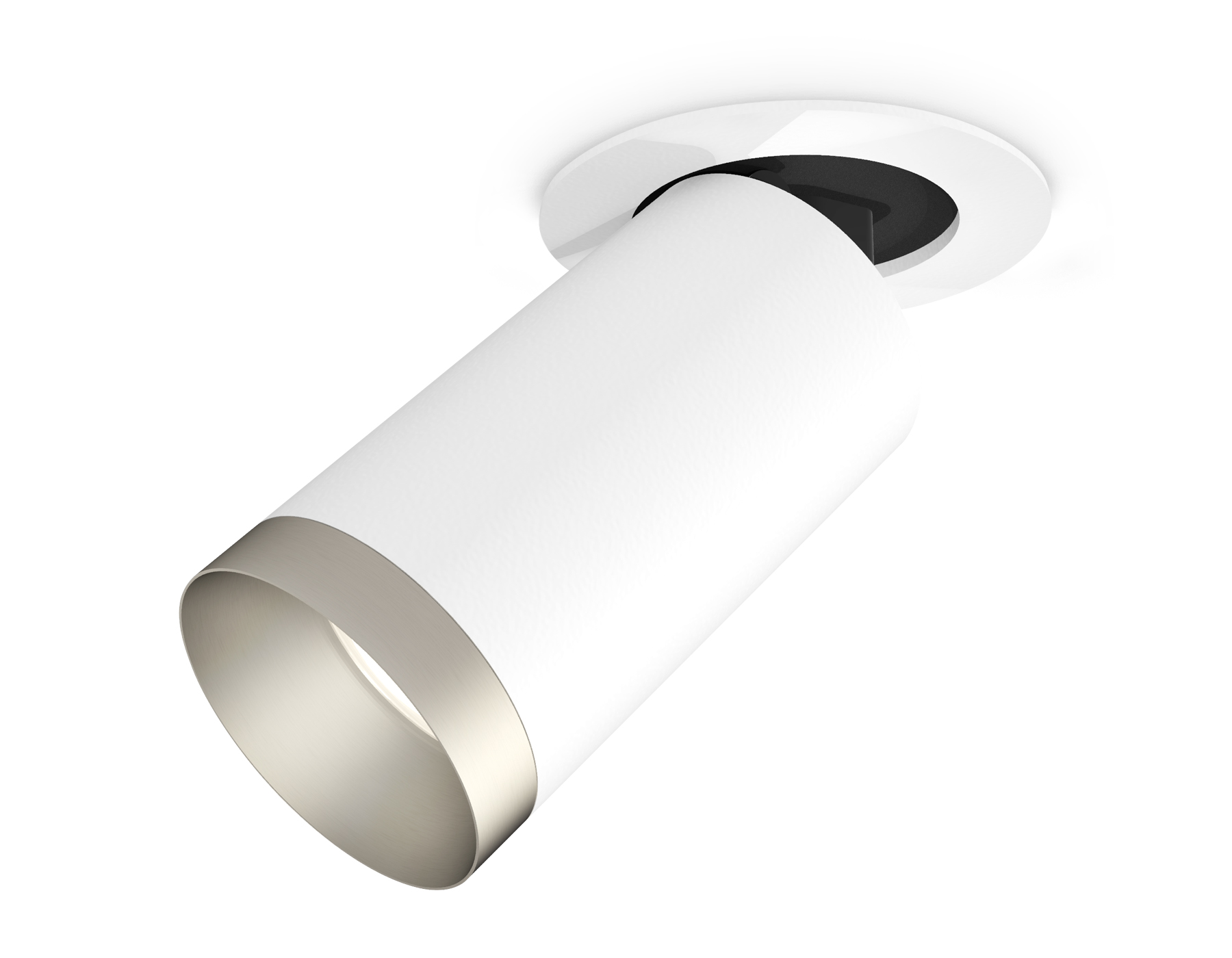 Комплект встраиваемого поворотного светильника XM6322203 SWH/MCH белый песок/хром матовый MR16 GU5.3 (A2241, C6322, N6133)