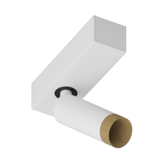 Накладной светодиодный светильник Ledron SAGITONY E S40 Wooden White (10157)