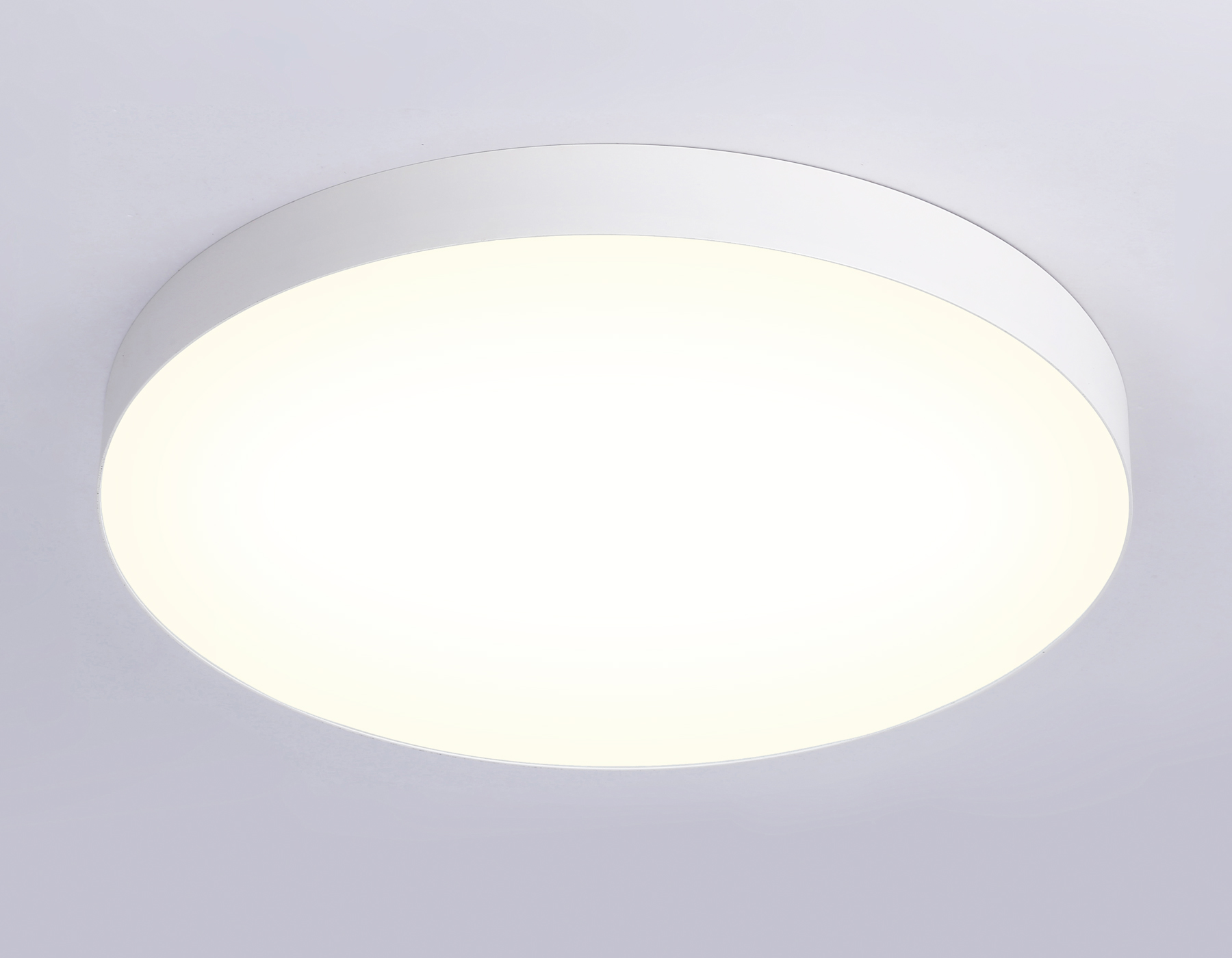 Потолочный светодиодный светильник FV5535 WH белый LED 90W 3000K D600*58 (Без ПДУ)