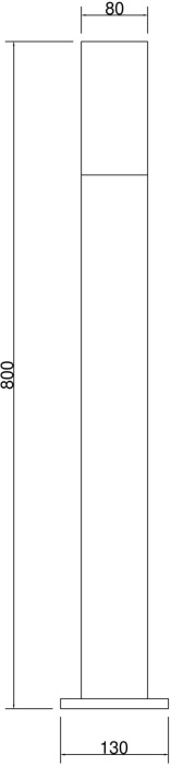 Наземный светильник Willis O418FL-01GR1 IP 54 (o418fl-01gr1)